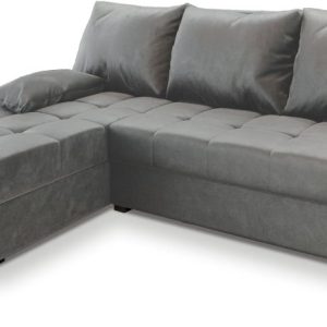 NAROŻNIK RITA z funkcją spania Szary 221320 NAROŻNIK RITA z funkcją spania Szary 221320