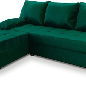 NAROŻNIK RITA z funkcją spania Zielony 221317 NAROŻNIK RITA z funkcją spania Zielony 221317