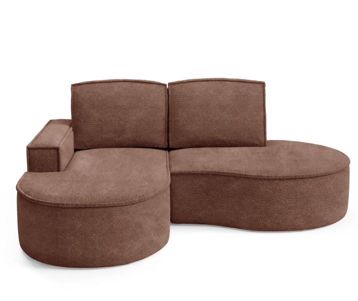 Narożnik , Rogówka MOLLY Boucle , BONELL zaokrąglony, quelle 26 637006