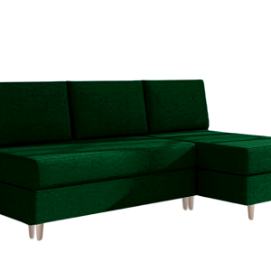 Narożnik Rozkładany Prawostronny ONYX Zielony z Funkcją Spania do Salonu 805230 Narożnik Rozkładany Prawostronny ONYX Zielony z Funkcją Spania do Salonu 805230