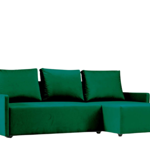 Narożnik Rozkładany Prawostronny PARMA Zielony Funkcja Spania Salon 805199 Narożnik Rozkładany Prawostronny PARMA Zielony Funkcja Spania Salon 805199