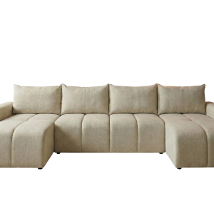 Narożnik Rozkładany U Kremowy 318×149 Siedzisko Pianka T30 + Bonell MARTIN 873713 Narożnik Rozkładany U Kremowy 318×149 Siedzisko Pianka T30 + Bonell MARTIN 873713