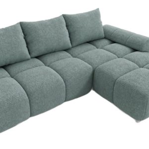 Narożnik rozkładany z funkcją spania Bestii Prawy Boucle Morska Zieleń 1033543 Narożnik rozkładany z funkcją spania Bestii Prawy Boucle Morska Zieleń 1033543