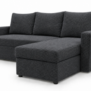 Narożnik rozkładany z funkcją spania Teddy Grafitowy boucle bonell DL 1084465 Narożnik rozkładany z funkcją spania Teddy Grafitowy boucle bonell DL 1084465