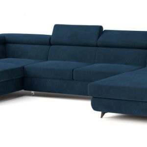 Narożnik RUBANO L-S z funkcją spania Niebieski 726003 Narożnik RUBANO L-S z funkcją spania Niebieski 726003