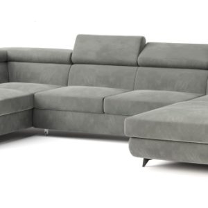 Narożnik RUBANO L-S z funkcją spania Szary 726060 Narożnik RUBANO L-S z funkcją spania Szary 726060