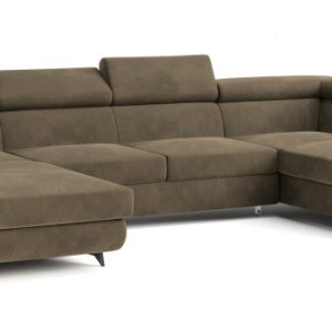Narożnik RUBANO R-S z funkcją spania Beżowy 726057 Narożnik RUBANO R-S z funkcją spania Beżowy 726057