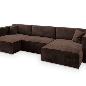 NAROŻNIK SARMO M z funkcją spania Brązowy 649308 NAROŻNIK SARMO M z funkcją spania Brązowy 649308
