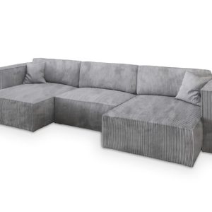 NAROŻNIK SARMO P z funkcją spania Szary 649399 NAROŻNIK SARMO P z funkcją spania Szary 649399