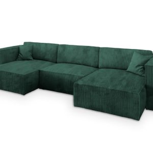 NAROŻNIK SARMO P z funkcją spania Zielony 649309 NAROŻNIK SARMO P z funkcją spania Zielony 649309