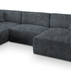 Narożnik SARMO z funkcją spania Szary 771446 Narożnik SARMO z funkcją spania Szary 771446