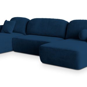 Narożnik SAVONA K z funkcją spania Niebieski 649433 Narożnik SAVONA K z funkcją spania Niebieski 649433