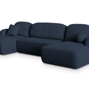 Narożnik SAVONA N z funkcją spania Niebieski 649297 Narożnik SAVONA N z funkcją spania Niebieski 649297