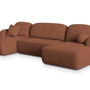 Narożnik SAVONA N z funkcją spania Pomarańczowy 649310 Narożnik SAVONA N z funkcją spania Pomarańczowy 649310