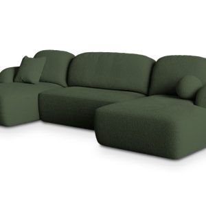 Narożnik SAVONA N z funkcją spania Zielony 649496 Narożnik SAVONA N z funkcją spania Zielony 649496