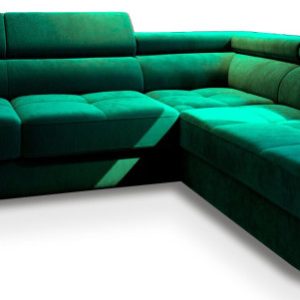 NAROŻNIK SELVA R-S z funkcją spania Zielony 282521 NAROŻNIK SELVA R-S z funkcją spania Zielony 282521