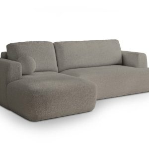 NAROŻNIK SENTI N L-S z funkcją spania Szary 650064 NAROŻNIK SENTI N L-S z funkcją spania Szary 650064