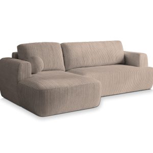 NAROŻNIK SENTI P L-S z funkcją spania Beżowy 650183 NAROŻNIK SENTI P L-S z funkcją spania Beżowy 650183