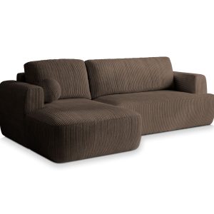 NAROŻNIK SENTI P L-S z funkcją spania Brązowy 650037 NAROŻNIK SENTI P L-S z funkcją spania Brązowy 650037