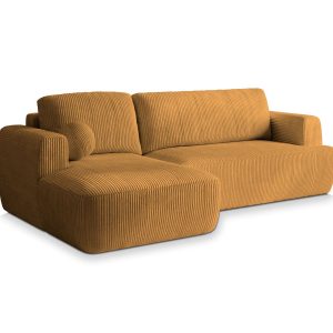 NAROŻNIK SENTI P L-S z funkcją spania Żółty 650146 NAROŻNIK SENTI P L-S z funkcją spania Żółty 650146
