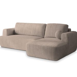NAROŻNIK SENTI P R-S z funkcją spania Beżowy 649954 NAROŻNIK SENTI P R-S z funkcją spania Beżowy 649954