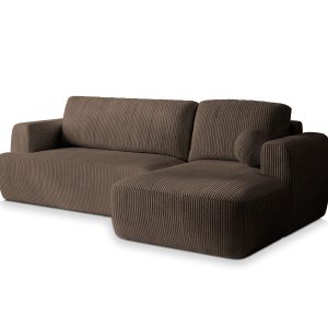 NAROŻNIK SENTI P R-S z funkcją spania Brązowy 650218 NAROŻNIK SENTI P R-S z funkcją spania Brązowy 650218