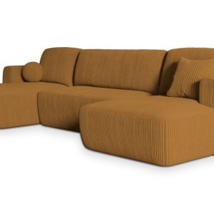 NAROŻNIK SENTUM P z funkcją spania Żółty 649503 NAROŻNIK SENTUM P z funkcją spania Żółty 649503