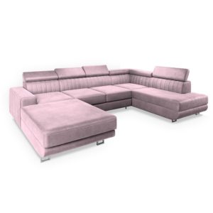 NAROŻNIK SIENA R-S z funkcją spania Fioletowy 282475 NAROŻNIK SIENA R-S z funkcją spania Fioletowy 282475