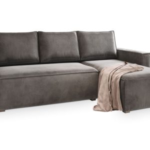 NAROŻNIK SILES z funkcją spania Szary 254379 NAROŻNIK SILES z funkcją spania Szary 254379