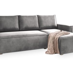 NAROŻNIK SILES z funkcją spania Szary 254368 NAROŻNIK SILES z funkcją spania Szary 254368