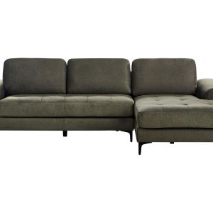 Narożnik sofa narożna pikowana ciemnozielony 516234 Narożnik sofa narożna pikowana ciemnozielony 516234
