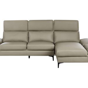 Narożnik sofa narożna skóra szara 597810 Narożnik sofa narożna skóra szara 597810