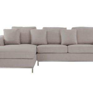 Narożnik sofa tapicerowana beżowy 62660 Narożnik sofa tapicerowana beżowy 62660