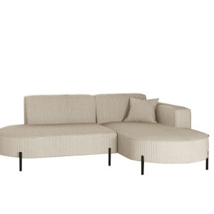 Narożnik, Sofa w kształcie L Modena Rein tkanina Poso Beżowy Prawy 648810 Narożnik, Sofa w kształcie L Modena Rein tkanina Poso Beżowy Prawy 648810