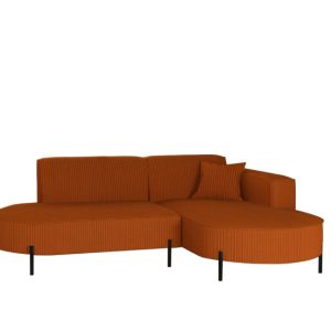 Narożnik, Sofa w kształcie L Modena Rein tkanina Poso Miedziany Prawy 786032 Narożnik, Sofa w kształcie L Modena Rein tkanina Poso Miedziany Prawy 786032