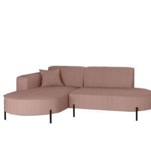 Narożnik, Sofa w kształcie L Modena Rein tkanina Poso Różowy Lewy 649077 Narożnik, Sofa w kształcie L Modena Rein tkanina Poso Różowy Lewy 649077