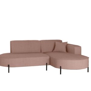 Narożnik, Sofa w kształcie L Modena Rein tkanina Poso Różowy Prawy 649047 Narożnik, Sofa w kształcie L Modena Rein tkanina Poso Różowy Prawy 649047