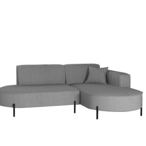 Narożnik, Sofa w kształcie L Modena Rein tkanina Poso Srebrny Prawy 648951 Narożnik, Sofa w kształcie L Modena Rein tkanina Poso Srebrny Prawy 648951