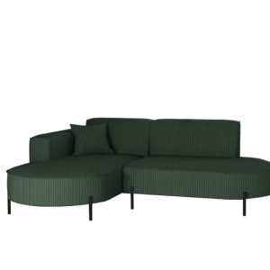 Narożnik, Sofa w kształcie L Modena Rein tkanina Poso Zielony Lewy 649075 Narożnik, Sofa w kształcie L Modena Rein tkanina Poso Zielony Lewy 649075