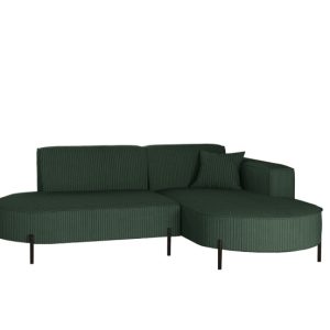Narożnik, Sofa w kształcie L Modena Rein tkanina Poso Zielony Prawy 648904 Narożnik, Sofa w kształcie L Modena Rein tkanina Poso Zielony Prawy 648904