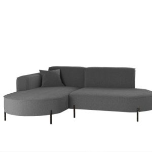 Narożnik, Sofa w kształcie L Modena Rein tkanina Quelle Grafitowy Lewy 648820 Narożnik, Sofa w kształcie L Modena Rein tkanina Quelle Grafitowy Lewy 648820