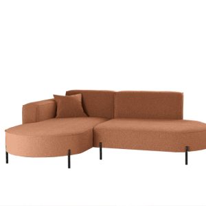 Narożnik, Sofa w kształcie L Modena Rein tkanina Quelle Miedziany Lewy 648855 Narożnik, Sofa w kształcie L Modena Rein tkanina Quelle Miedziany Lewy 648855