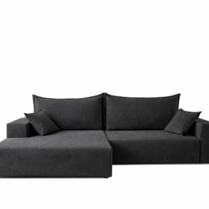 Narożnik SOFT grafitowy lewy z funckją spania 940073 Narożnik SOFT grafitowy lewy z funckją spania 940073