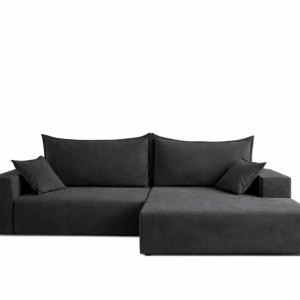 Narożnik SOFT prawy grafitowy z funkcją spania 940075