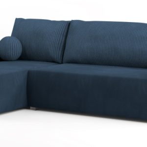 Narożnik SORGE z funkcją spania Niebieski 741675 Narożnik SORGE z funkcją spania Niebieski 741675