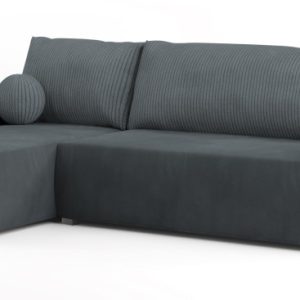 Narożnik SORGE z funkcją spania Szary 741677 Narożnik SORGE z funkcją spania Szary 741677