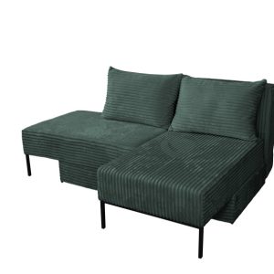 Narożnik, system wielofunkcyjny MOOKA 4w1, Velo Zielony Prawy 725356