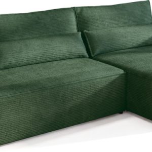 Narożnik sztruksowy rozkładany do salonu TIVIO 1101920