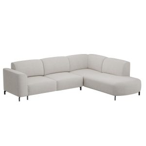 Narożnik tapicerowany TORIN nierozkładany Prawy – Beżowy 966839 Narożnik tapicerowany TORIN nierozkładany Prawy – Beżowy 966839