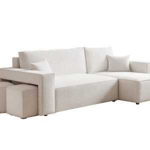 Narożnik tapicerowany uniwersalny PARIS z pufami 964422 Narożnik tapicerowany uniwersalny PARIS z pufami 964422